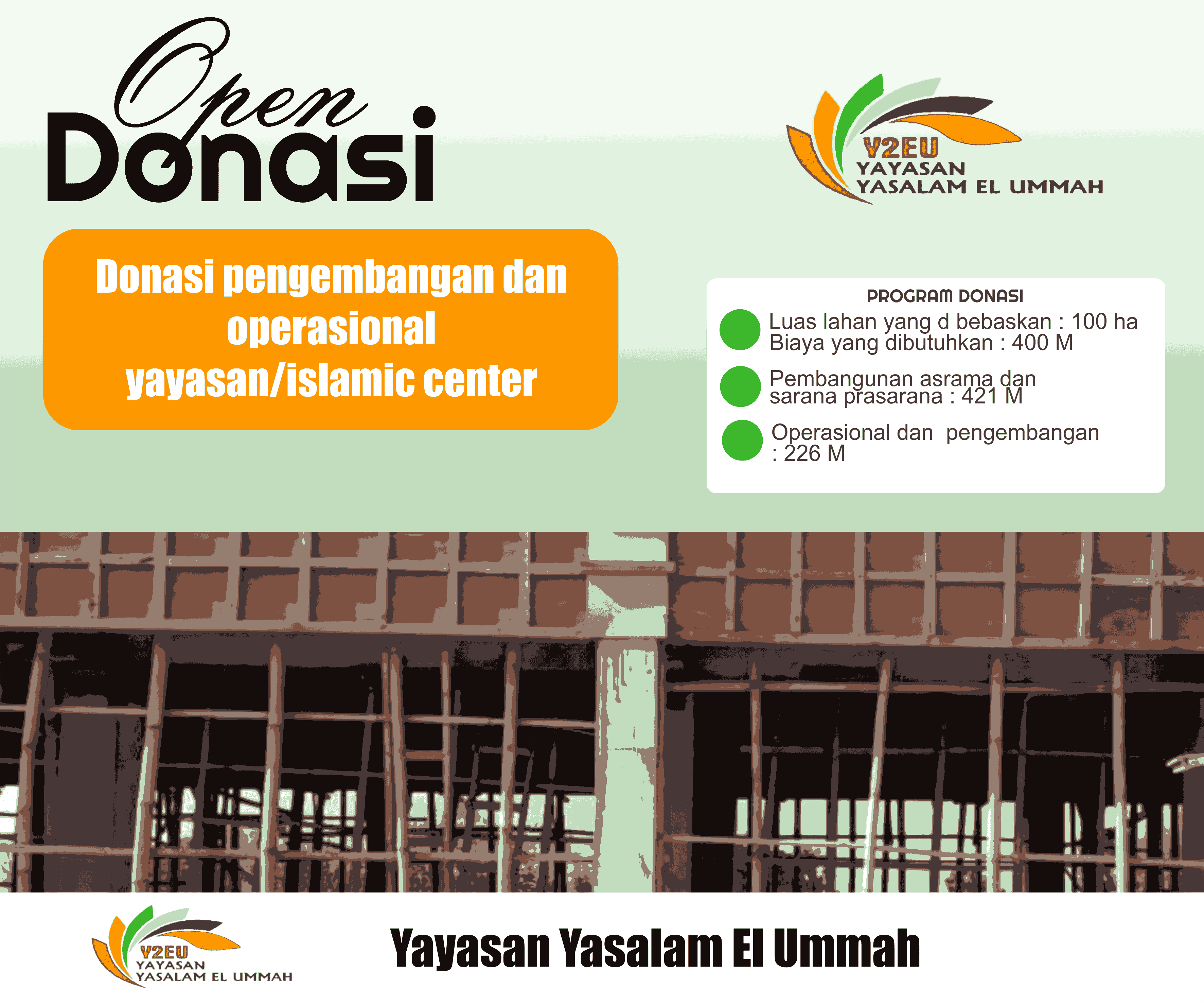 Donasi Yayasan Bogor Islamic